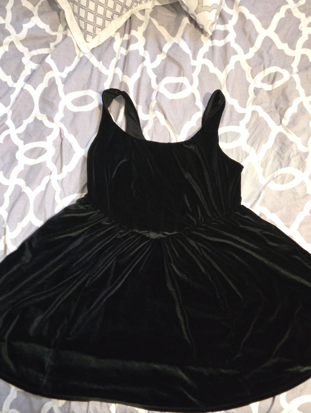torrid Black Velvet Dress